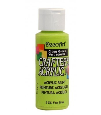 DecoArt Crafters Acrylic - Citrus Green 2oz
